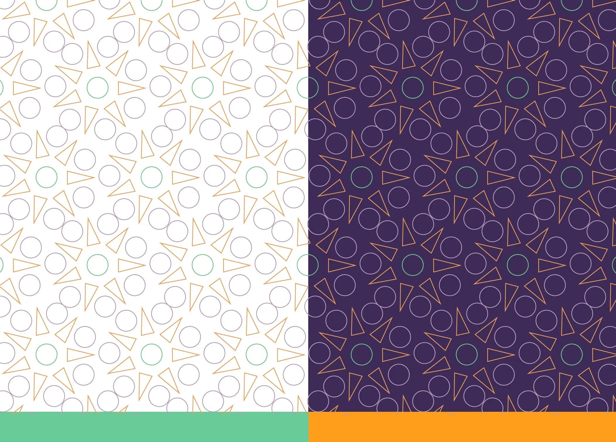 CEC pattern in light and dark