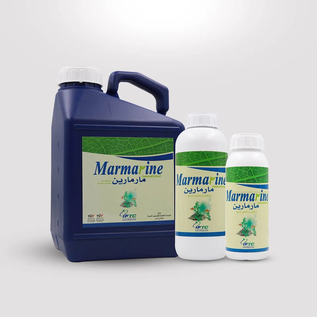 Marmarine jerrycan and bottles