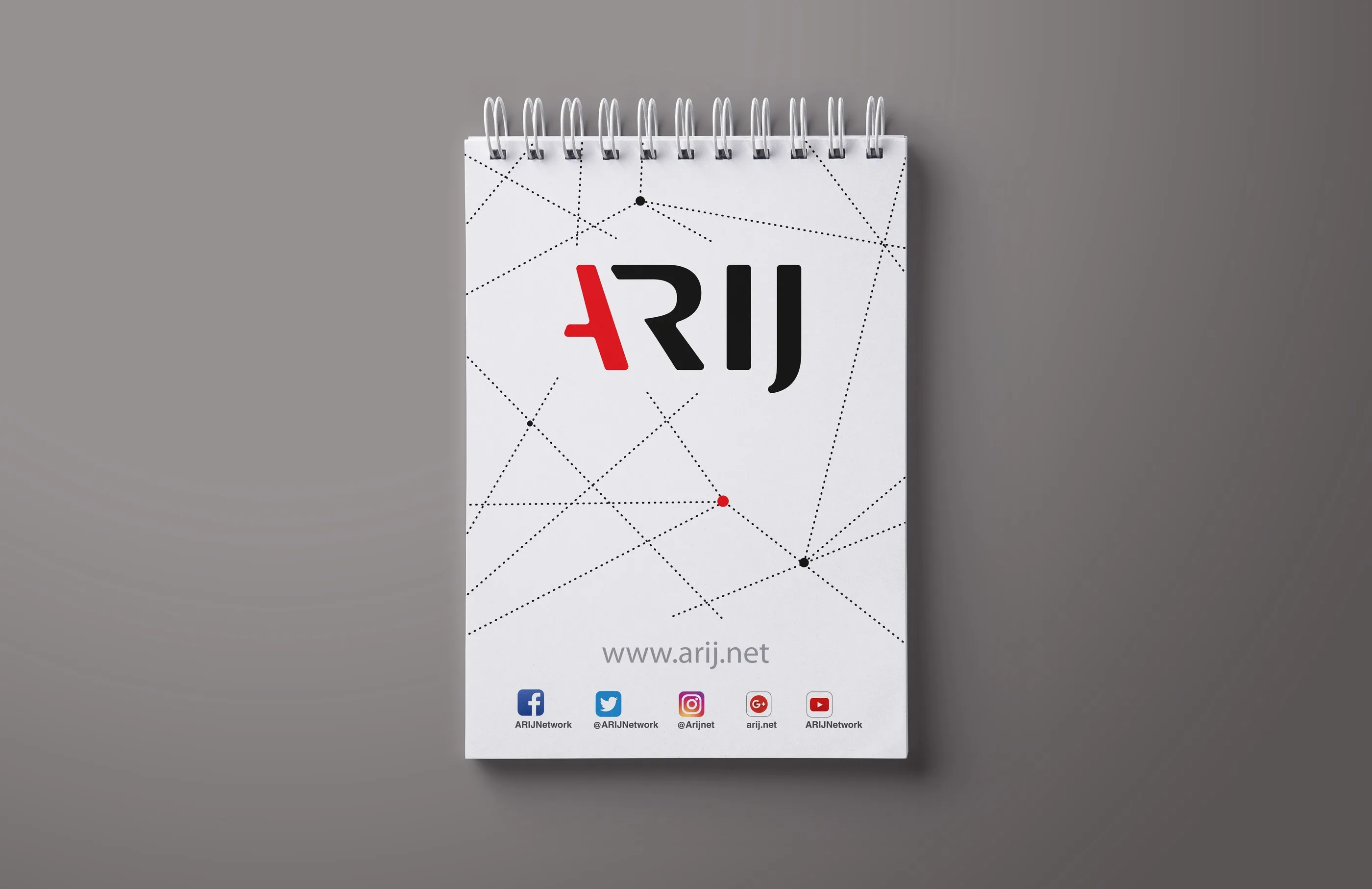 ARIJ spiral notepad