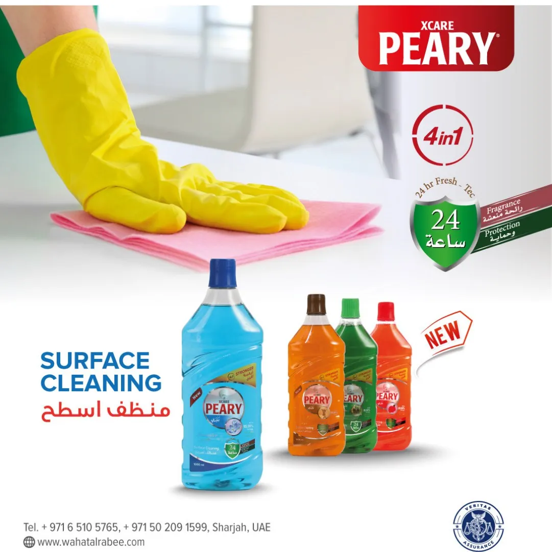 Social post for Peary 4-in-1 surface cleaner