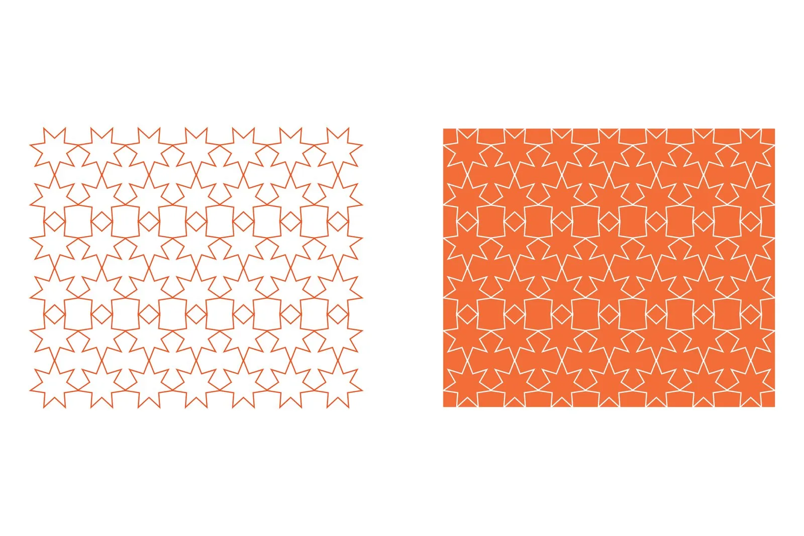 JSDP pattern in light and dark