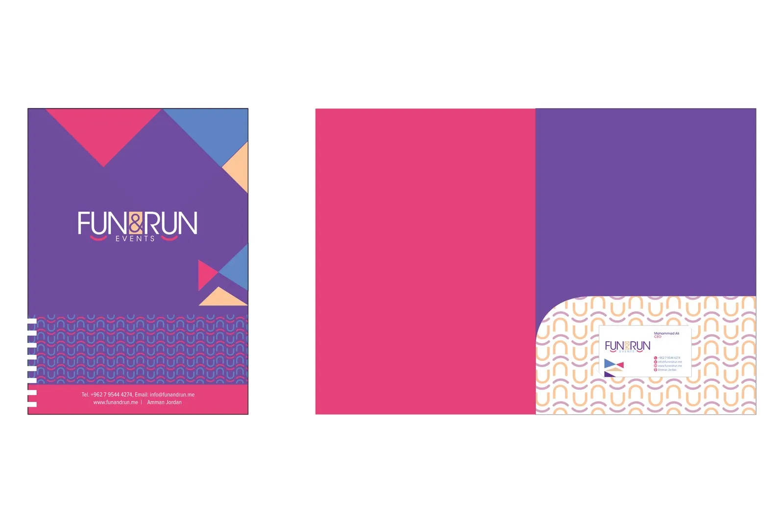 FUN&RUN pocket folder